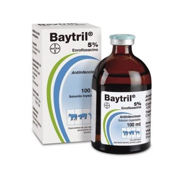 BAYTRIL INJ. 10% 100ML