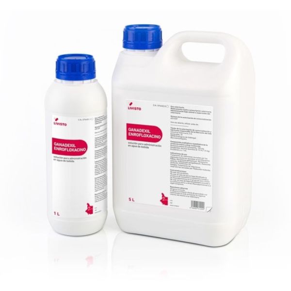 GANADEXIL ENROFLOXACINA 10% 1L