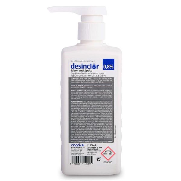 CHLORHEXIDINE SAVON 500ML