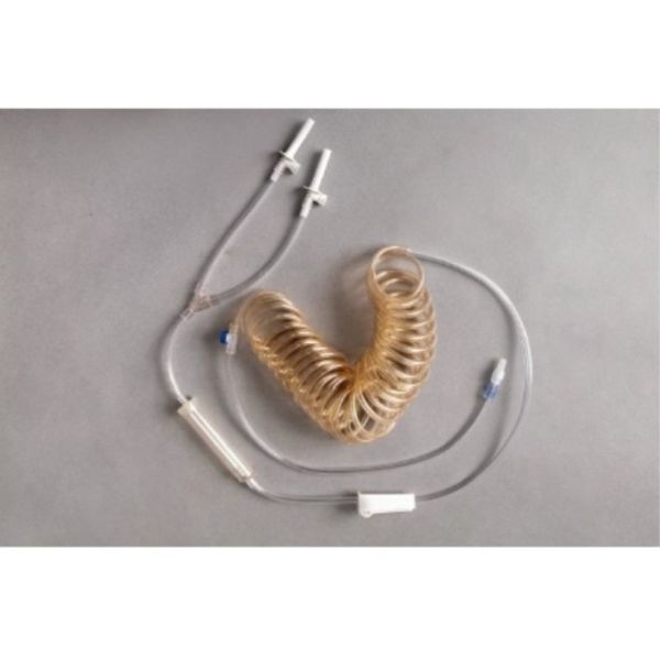 EQUIPO DE INFUSION EQUINE MEDICAL ALTO FLUJO ESPIRAL 5 MTS 2 VIAS