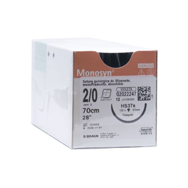 MONOSYN 2/0 HS37S 70CM B/12