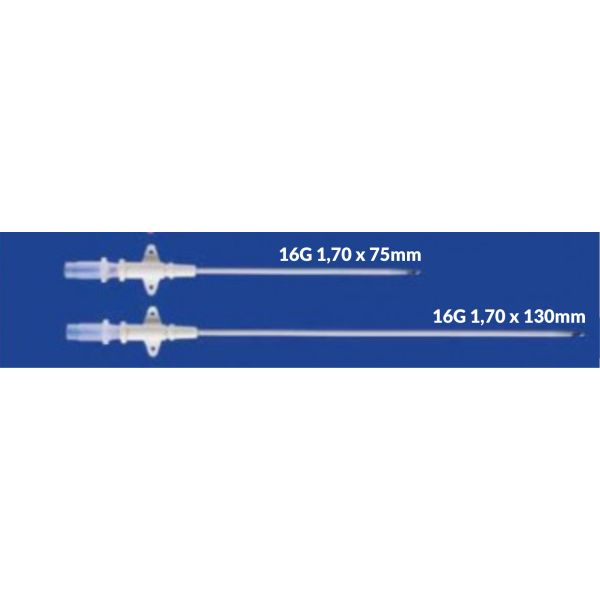 CATHÉTER INTRAVEINEUX MILA 16G 1,70X130MM