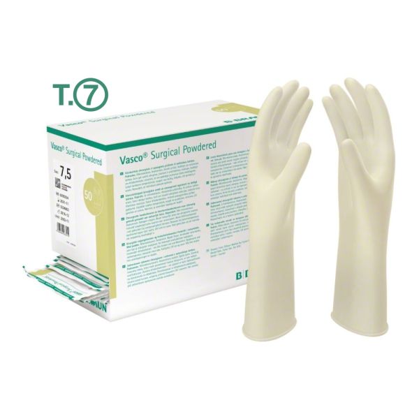 GANTS CHIRURGICAUX VASCO TAILLE 7 B/50