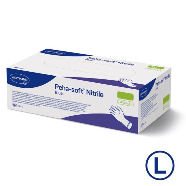 GANTS PEHA-SOFT NITRILE TAILLE L B/150