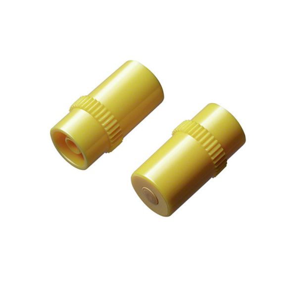 TAPÓN COMBI LUER LOCK AMARILLO C/100