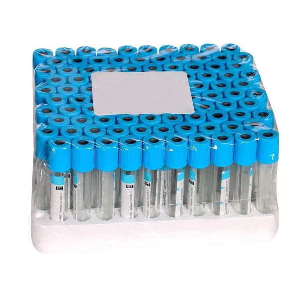 TUBE CITRATE BOUCHON BLEU 4ML B/100