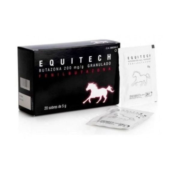 EQUITECH BUTAZONA 20 SOBRES X 5GR