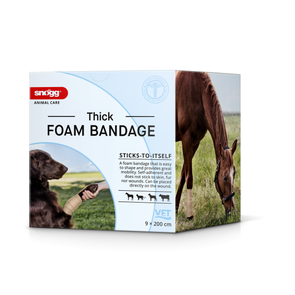 THICK BANDAGE BANDE EN MOUSSE COHÉSIF ÉPAIS 9CM X 2MTS