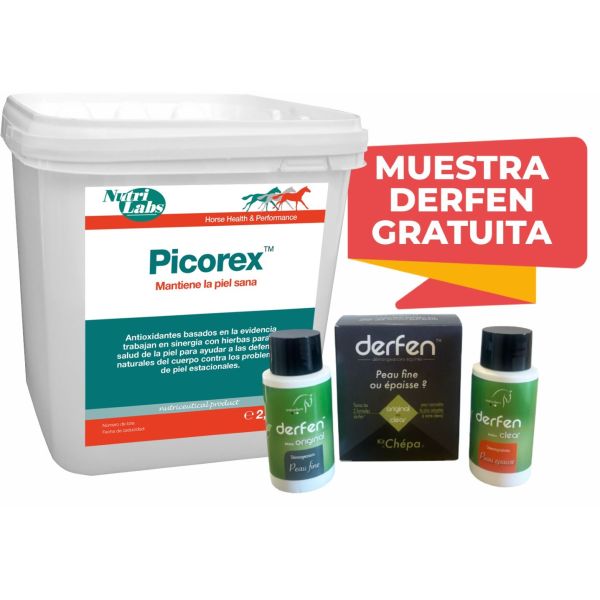 PICOREX 2,4KG + MUESTRA DERFEN CLEAR + ORIGINAL