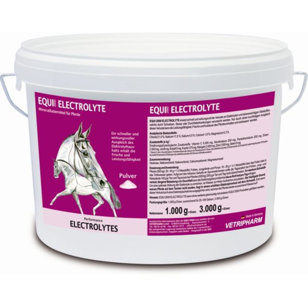EQUI 2000 ELECTROLYTE 3KG