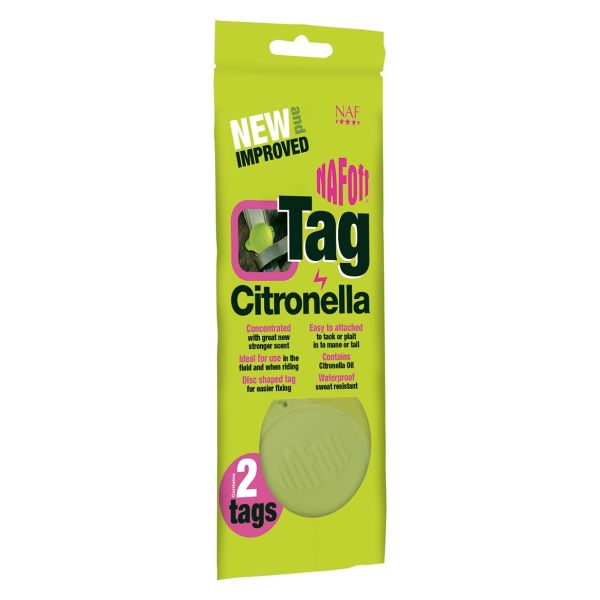 NAFF OFF CITRONELLA TAG