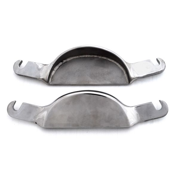 PAIRE DE PLATINES BÈGUES LARGES